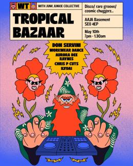 Tropical Bazaar at AAJA on Saturday 10th May 2025