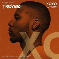 Troyboi at XOYO on Thursday 30th March 2017