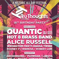 Tru Thoughts 18th Birthday Party at The Roundhouse on Saturday 21st October 2017