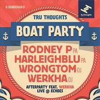 Tru Thoughts Boat Party at Temple Pier on Saturday 13th August 2016
