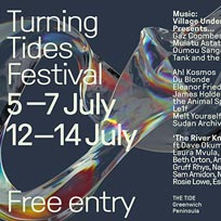 Turning Tides Festival at Greenwich Peninsula on Saturday 6th July 2019