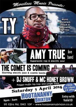 Ty + Amy True at Hootananny on Saturday 5th April 2014