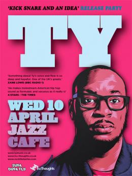 Ty at Jazz Cafe on Wednesday 10th April 2013