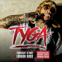 Tyga at The Forum on Thursday 10th May 2018