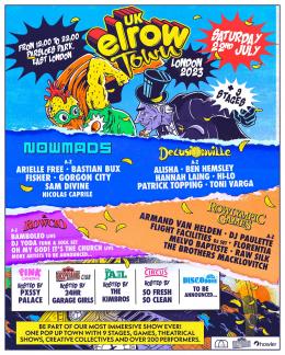 UK ELROW TOWN at Parsloes Park on Saturday 22nd July 2023