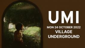 Umi at Indigo2 on Monday 24th October 2022