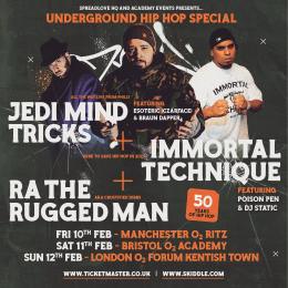 Underground Hip Hop Special at The Forum on Sunday 12th February 2023