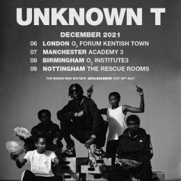 Unknown T at The Forum on Monday 6th December 2021