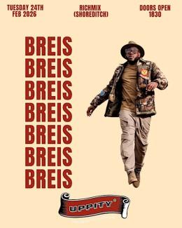 Uppity at Rich Mix on Tuesday 24th February 2026