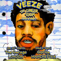 Veeze at The Garage on Saturday 30th March 2024