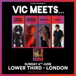 Victoria Jane Presents – Vic Meets at The Lower Third on Sunday 4th June 2023