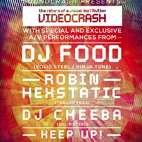 Videocrash w/ DJ Food at Rich Mix on Friday 4th December 2015
