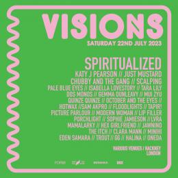 Visions 2023 at Various Venues on Saturday 22nd July 2023