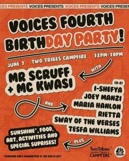 Voices Radio 4TH BDAY at Two Tribes Brewery on Saturday 7th June 2025
