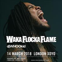 Waka Flocka Flame at XOYO on Wednesday 14th March 2018