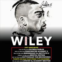Wiley at Brixton Academy on Friday 2nd March 2018
