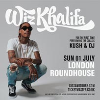 Wiz Khalifa at The Roundhouse on Sunday 1st July 2018