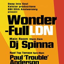 Wonder-Full LDN at Prince of Wales on Sunday 10th July 2016