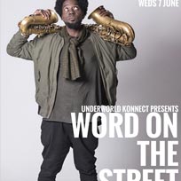 Word on the Street at Boondocks on Wednesday 7th June 2017