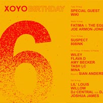 XOYO 6th Birthday at XOYO on Thursday 16th August 2018