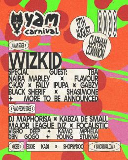 YAM Carnival at Clapham Common on Saturday 27th August 2022