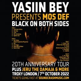 Yasiin Bey aka Mos Def at The Troxy on Friday 7th October 2022