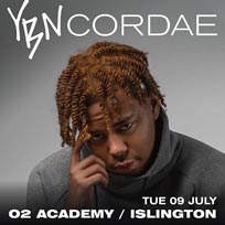 YBN Cordae at Islington Academy on Tuesday 9th July 2019