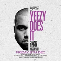 Yeezy Does It at Trapeze on Friday 8th December 2017