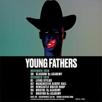 Young Fathers at Brixton Academy on Tuesday 11th December 2018