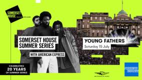 Young Fathers at Somerset House on Saturday 15th July 2023