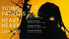 Young Fathers at The Roundhouse on Thursday 9th March 2023