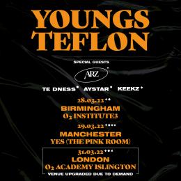 Youngs Teflon at Islington Academy on Thursday 31st March 2022