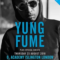 Yung Fume at Islington Academy on Thursday 23rd August 2018