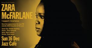 Zara McFarlane at Jazz Cafe on Sunday 16th December 2018