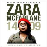Zara McFarlane at Mau Mau Bar on Thursday 14th September 2017