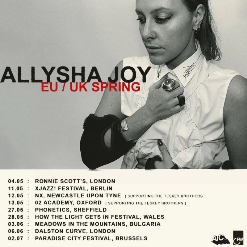 Allysha Joy at Dalston Eastern Curve Garden on Tue 6th June 2023 Flyer