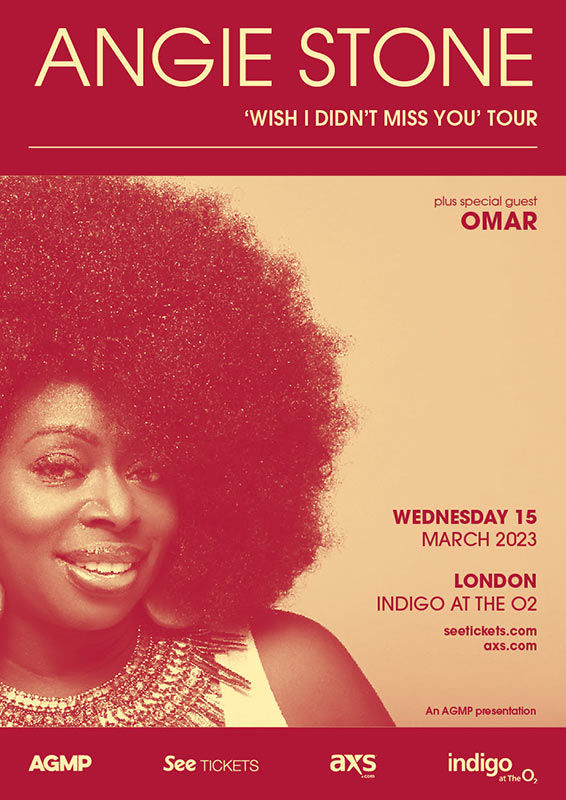 Angie Stone at KOKO on Sun 19th March 2023 Flyer