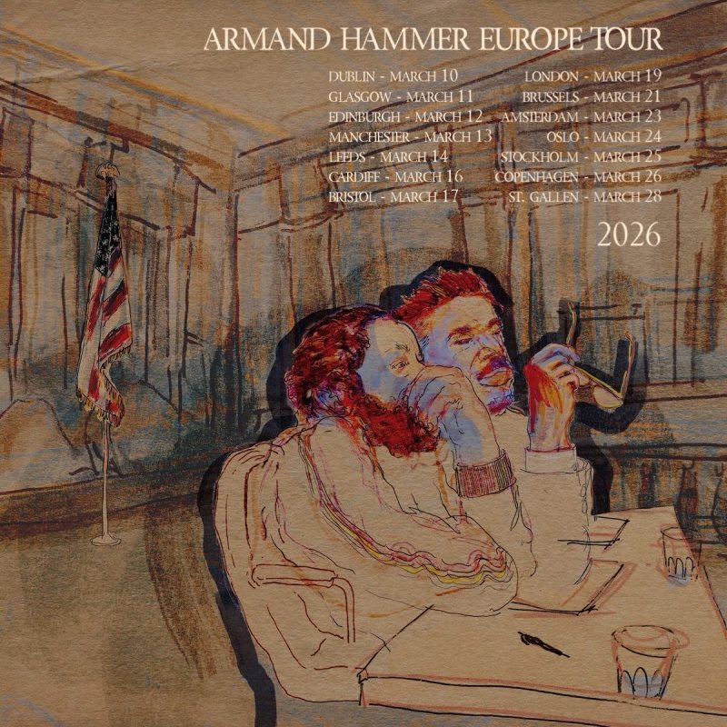 Armand Hammer at Scala on Thu 19th March 2026 Flyer