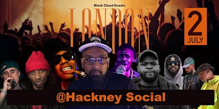 Black Cloud Event at The Hackney Social on Sun 2nd July 2023 Flyer