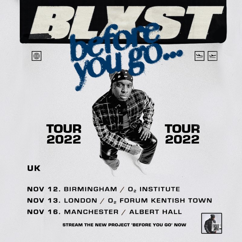 BLXST at The Forum on Sun 13th November 2022 Flyer