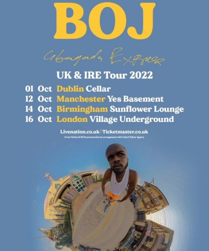 Boj at Village Underground on Sun 16th October 2022 Flyer