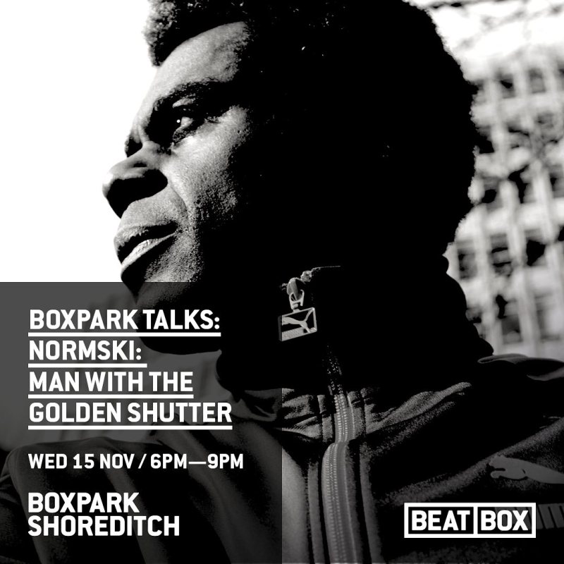 Boxpark Talks at Boxpark Shoreditch on Wed 15th November 2023 Flyer