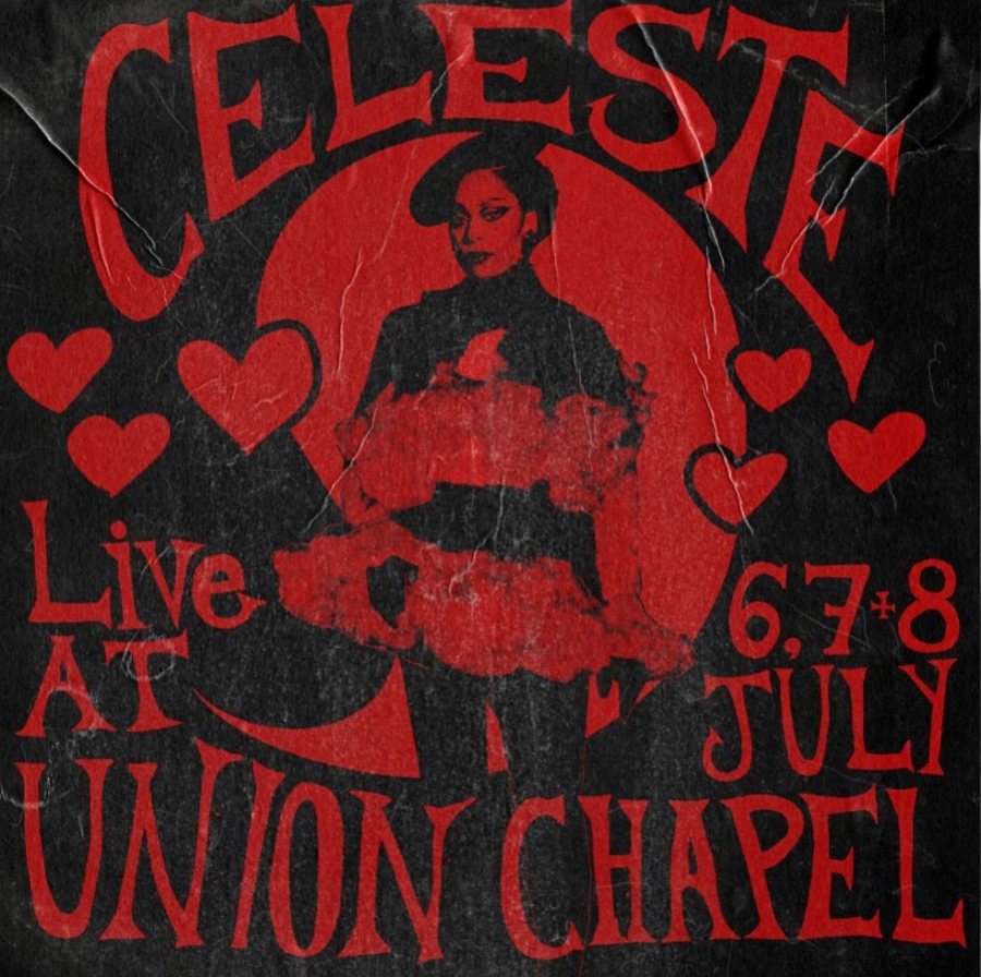 Celeste at Union Chapel on Thu 8th July 2021 Flyer