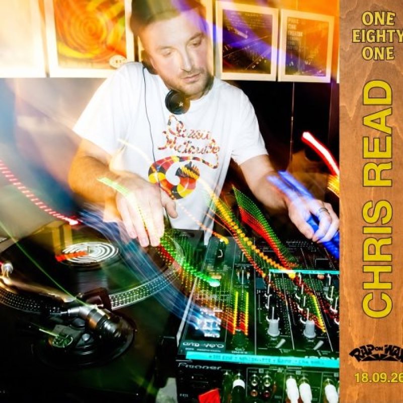 Chris Read at One Eighty One on Fri 18th September 2026 Flyer