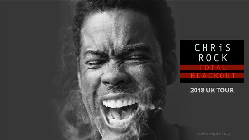 Chris Rock at The o2 on Sat 27th January 2018 Flyer