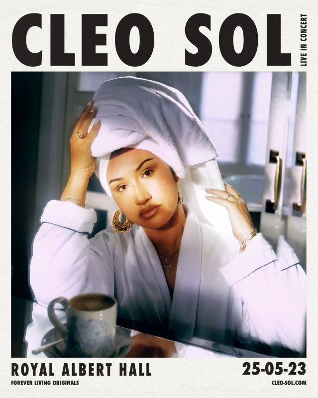 Cleo Sol at Royal Albert Hall on Thu 25th May 2023 Flyer