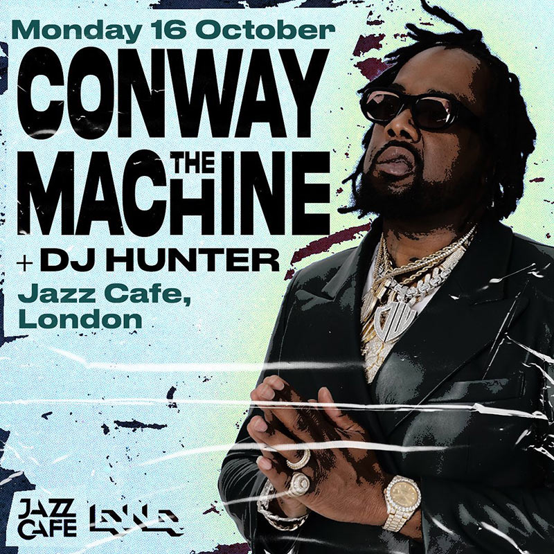 Conway the Machine at Jazz Cafe on Mon 16th October 2023 Flyer