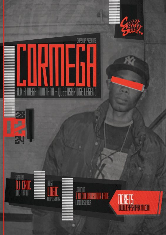 Cormega at Chip Shop BXTN on Wed 28th February 2024 Flyer