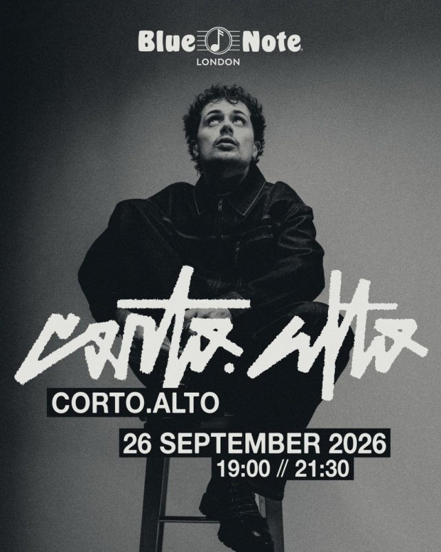 corto.alto at Blue Note London on Sat 26th September 2026 Flyer