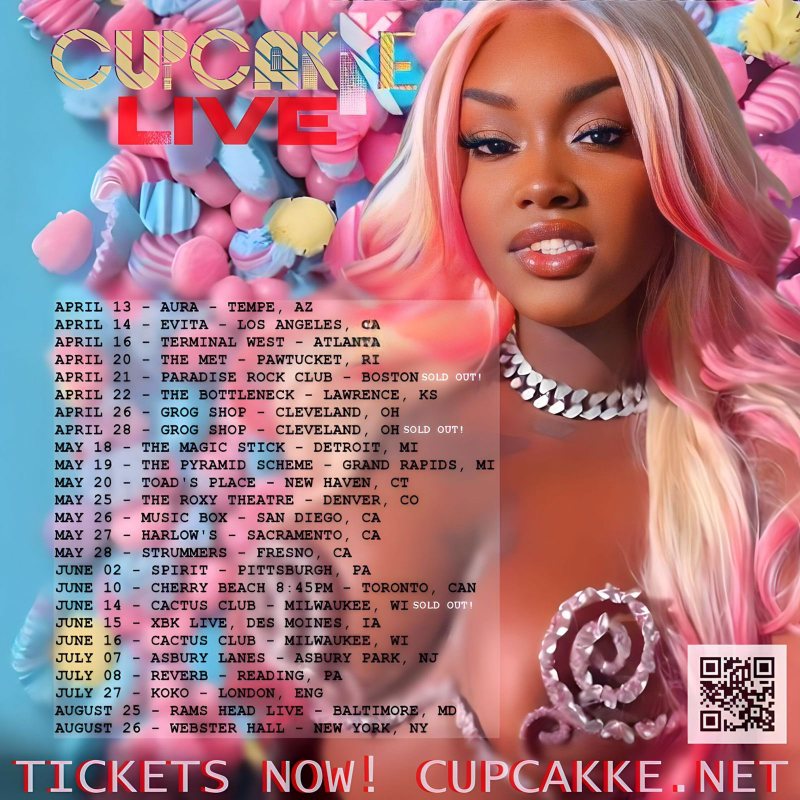 cupcakKe at KOKO on Thu 27th July 2023 Flyer
